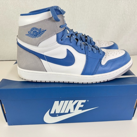 Nike Air Jordan 1 Retro High OG Men’s size 13 True Blue - Picture 3 of 7